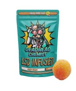 LSD Edible 100ug Fuzzy Peach Deadhead Chemist
